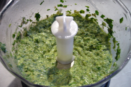 Сальса верде (холодный зеленый соус): шаг 2