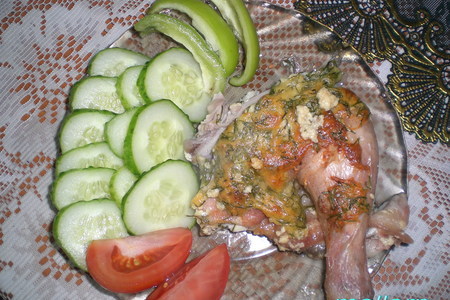 Курица под сливочно-сырным соусом: шаг 7