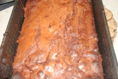 Шоколадный кекс с ежевикой: шаг 5