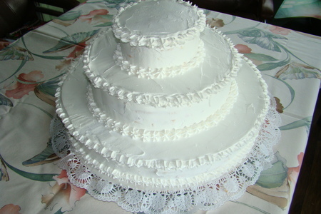 Свадебный торт: шаг 1