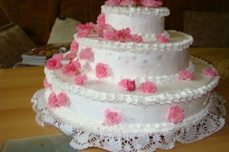 Свадебный торт: шаг 2