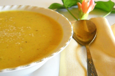 Суп-пюре «карри» по мотивам  сенегальского супа: шаг 7