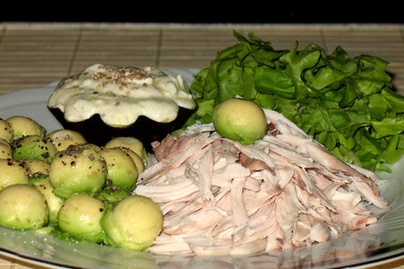 Курица с авокадо и соусом с хреном (pollo con avocado e salsa al rafano): шаг 2