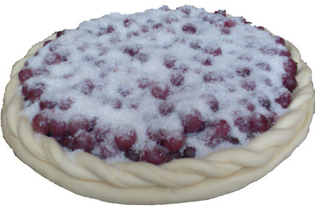 Слоеный пирог с крыжовником "ягодка-кислинка": шаг 6