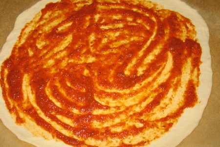 Пицца мясная и соус для пиццы: шаг 6