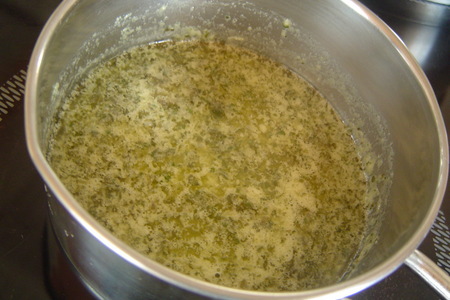 Фламбированное филе с перцем и кукурузa в масляном соусе.: шаг 3