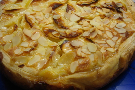 Почти эльзасский пирог с яблоками (очень быстрый и вкусный!): шаг 5