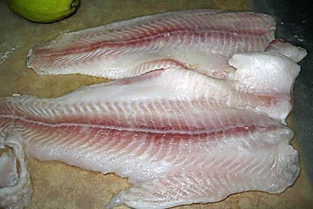 Рыбный стейк под имбирным соусом: шаг 1