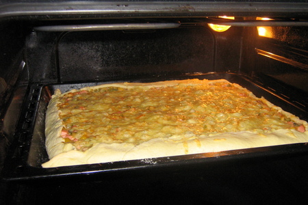 Пицца домашняя (тонкий слой теста): шаг 1
