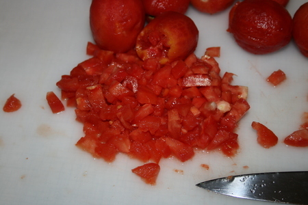 Матбуха (салат из помидор): шаг 1