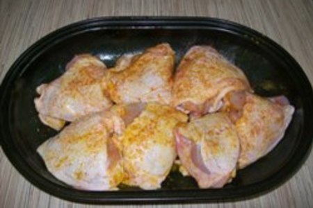Куриные бедрышки в сливочном соусе: шаг 1