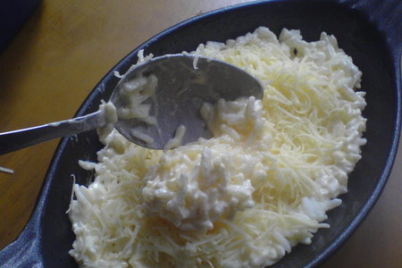 Рисовая запеканка с сыром: шаг 3
