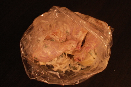 Курица с картофелем запеченая в рукаве: шаг 3