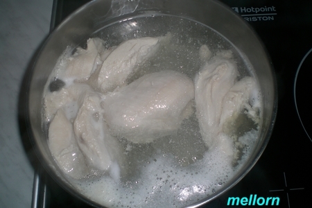 Куриное филе и брюссельская капуста под соусом «бешамель»: шаг 1