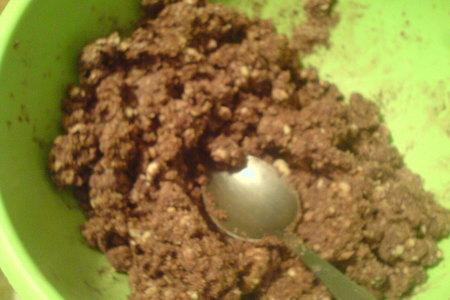 Шоколадно-кокосовый рулет: шаг 1