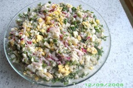 Салат из цветной капусты: шаг 8