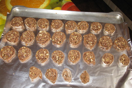 Шоколадное печенье с орехами, кунжутом и шоколадом: шаг 7
