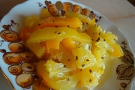 Сладкий перец маринованный с цитрусами: шаг 6
