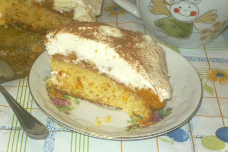 Мандариновый тортик с корицей: шаг 7