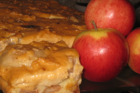 Пирог яблочный "две начинки": шаг 9
