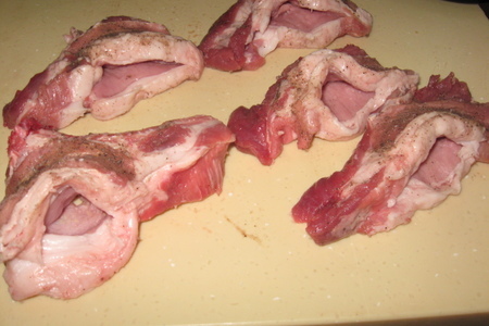 Фаршированное мясо в гранатовом соусе: шаг 1