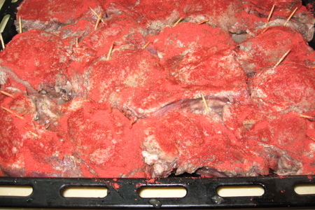 Фаршированное мясо в гранатовом соусе: шаг 3