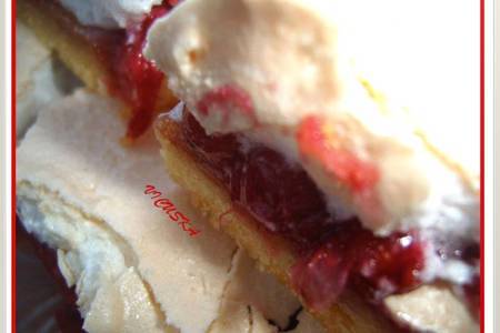Пироженное из красной смородины-ribizlis süti: шаг 7