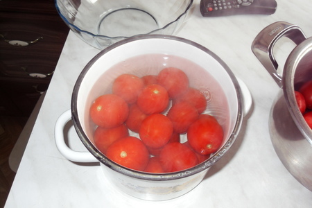 Маринованные помидоры (всего за сутки): шаг 1