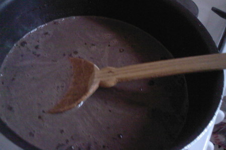 Шоколадная колбаска с баранками: шаг 2