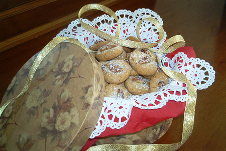 Печенье "ореховый букет"  (для кофеманов): шаг 7