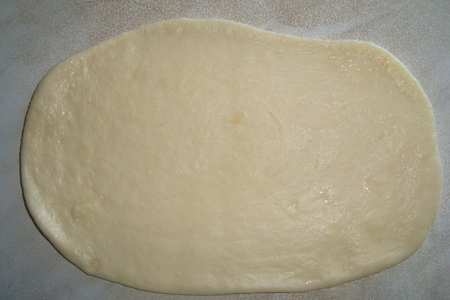 Полосатые кифле с сыром: шаг 1