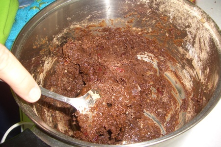 Шоколадное печенье с вишней: шаг 3