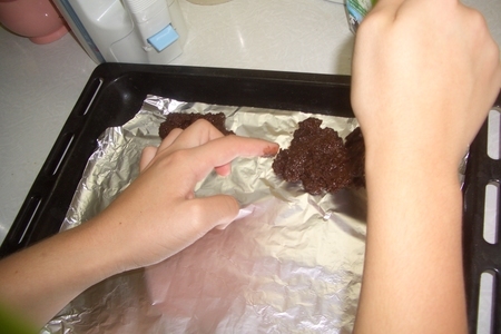 Шоколадное печенье с вишней: шаг 6
