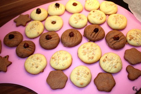 Простое печенье с орешками: шаг 5