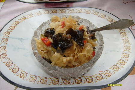 Салат из китайских древесных грибов.: шаг 4
