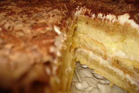 Торт" тирамису с белым шоколадом"/не классический/: шаг 6