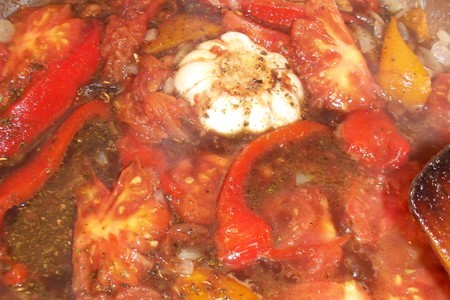 Макароны с креветками в томатно гранатовом соусе !!!!: шаг 2