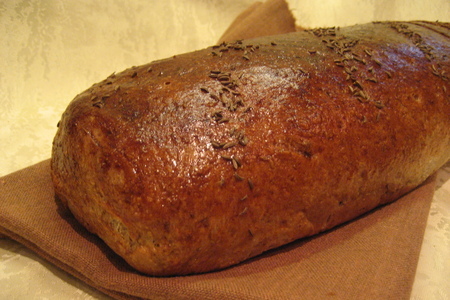 Мраморный ржаной хлеб: шаг 8