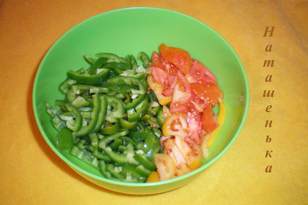 Горячий салат или овощной гарнир к мясу: шаг 1