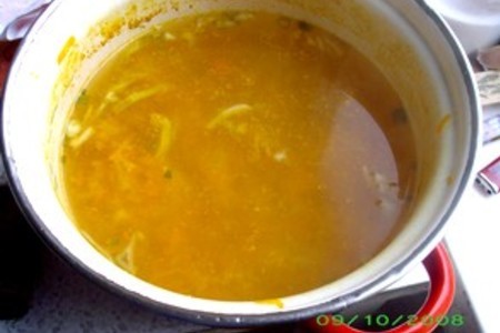 Суп куриный со шпинатом: шаг 5