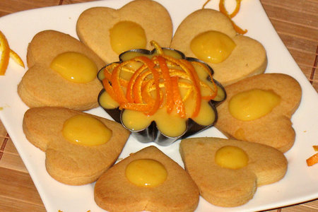 Песочное печенье с апельсиновым кремом (ovis molis all'arancia): шаг 5