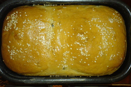 Хлеб с маслинами и маринованным перцем: шаг 7
