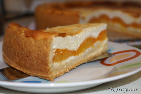 Творожный пирог с абрикосами: шаг 9