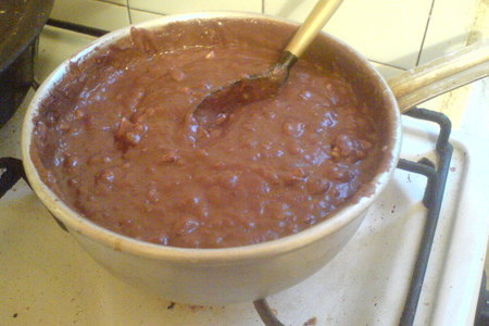 Крем шоколадно-ореховый: шаг 1