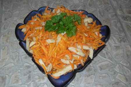 Салат "морковный": шаг 1