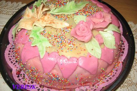 Торт-десерт битое стекло: шаг 4