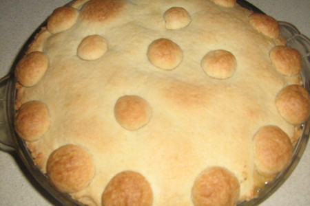 Баскский пирог с яблоками: шаг 13