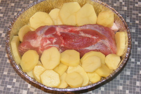 Картошечка со свининкой: шаг 1