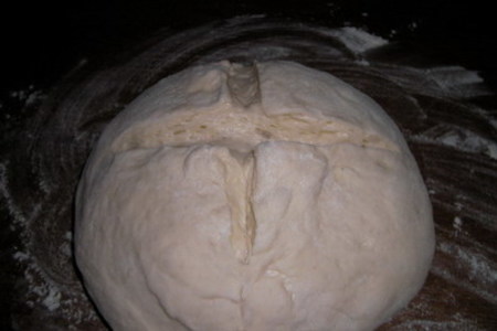 Тарт фламбе - пылающий пирог: шаг 1