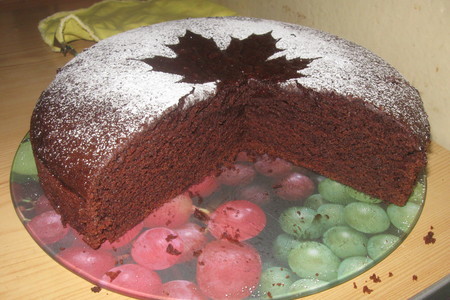Постный шоколадный пирог: шаг 1